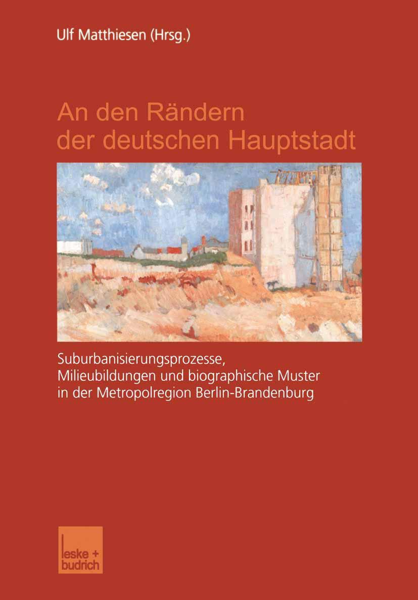 Vorderes Coverbild An den Rändern der deutschen Hauptstadt