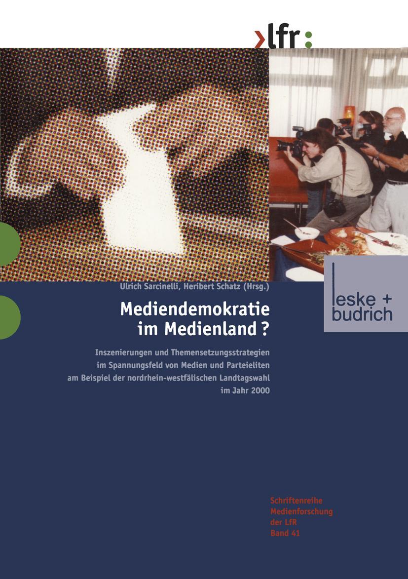 Vorderes Coverbild Mediendemokratie im Medienland