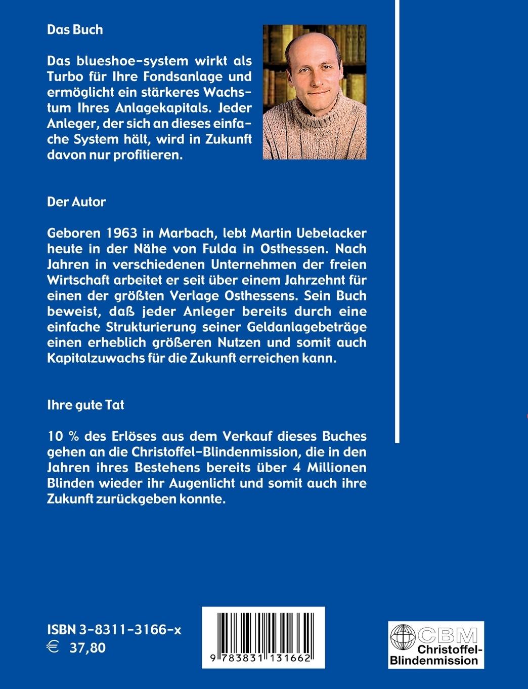 Rückseitencover Das blueshoe-System