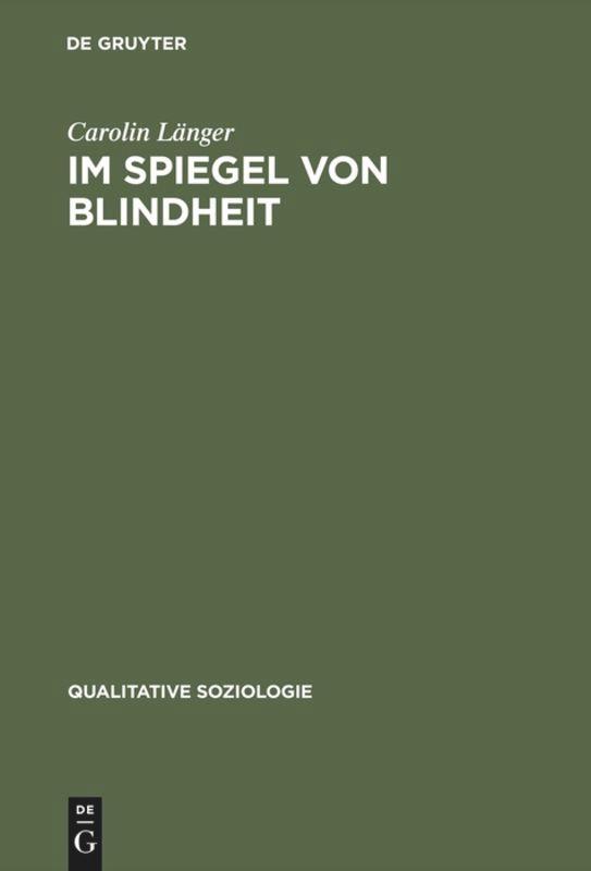 Vorderes Coverbild Im Spiegel von Blindheit
