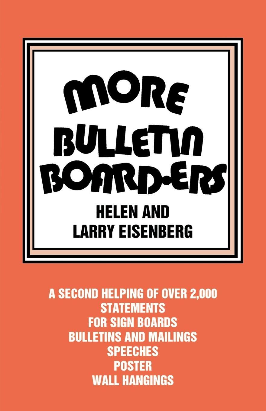 Vorderes Coverbild More Bulletin Board-Ers