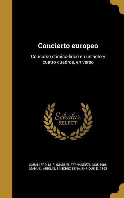 Vorderes Coverbild Concierto europeo
