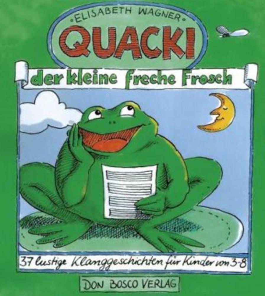 Vorderes Coverbild Quacki, der kleine, freche Frosch