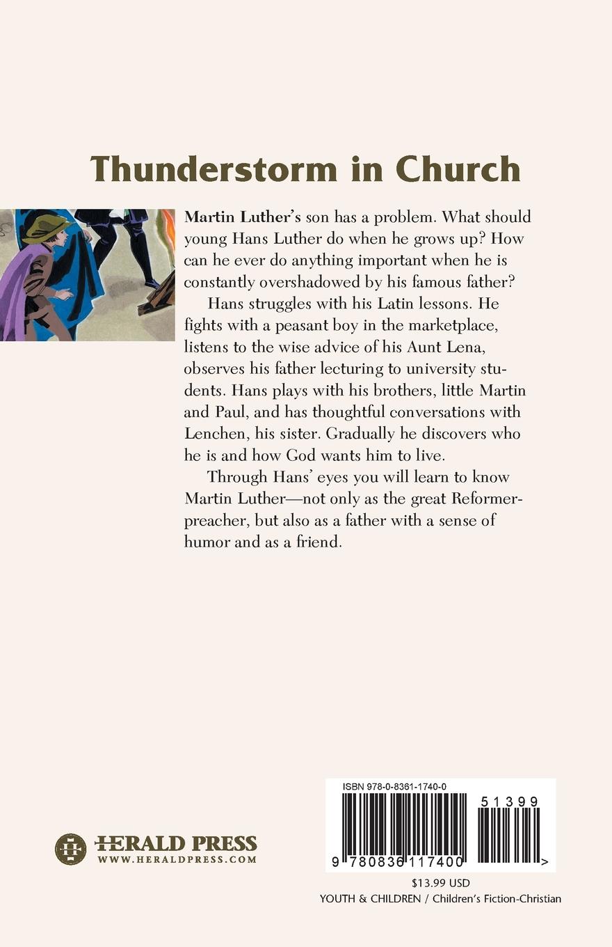 Rückseitencover Thunderstorm in Church