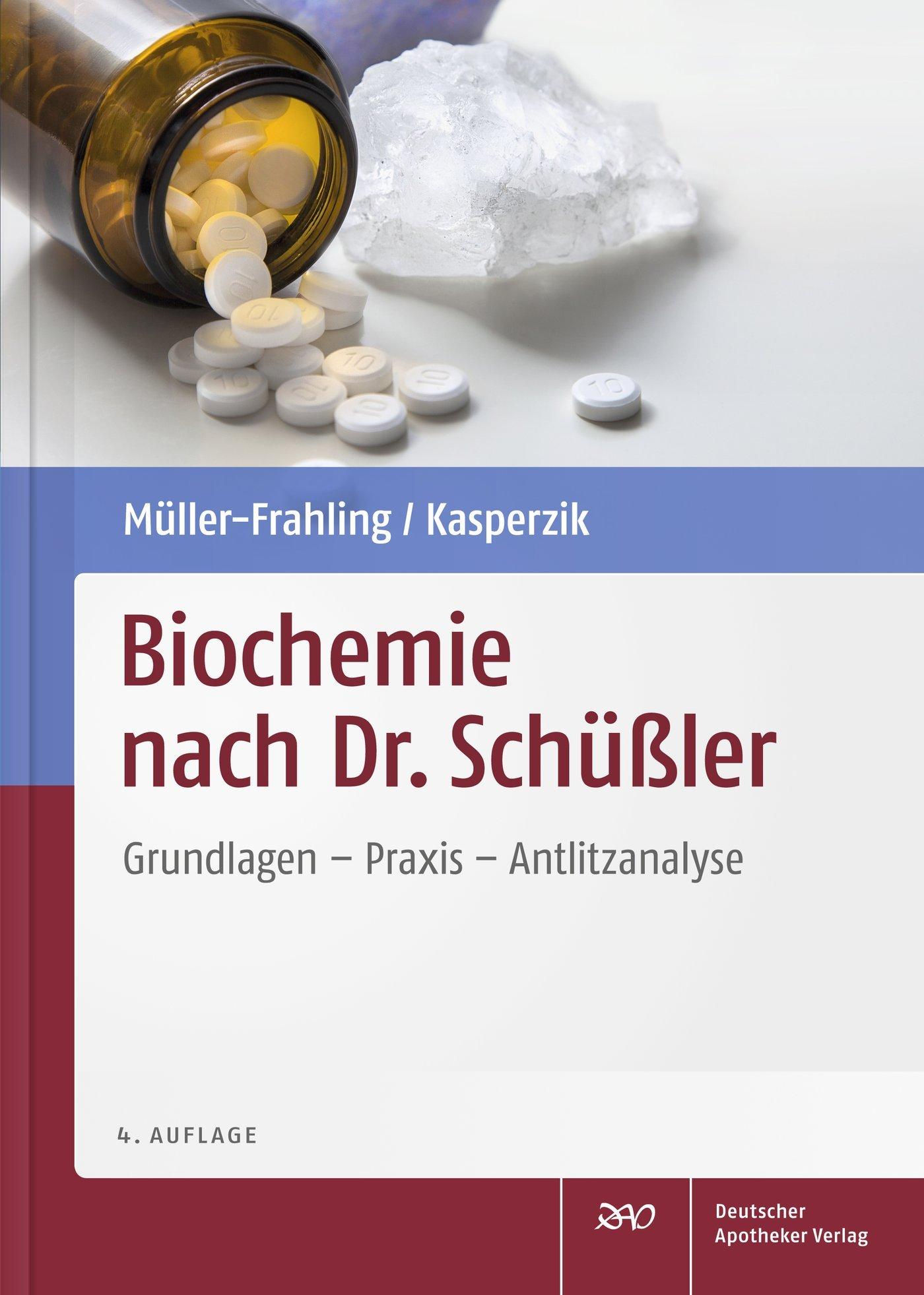 Vorderes Coverbild Biochemie nach Dr. Schüßler