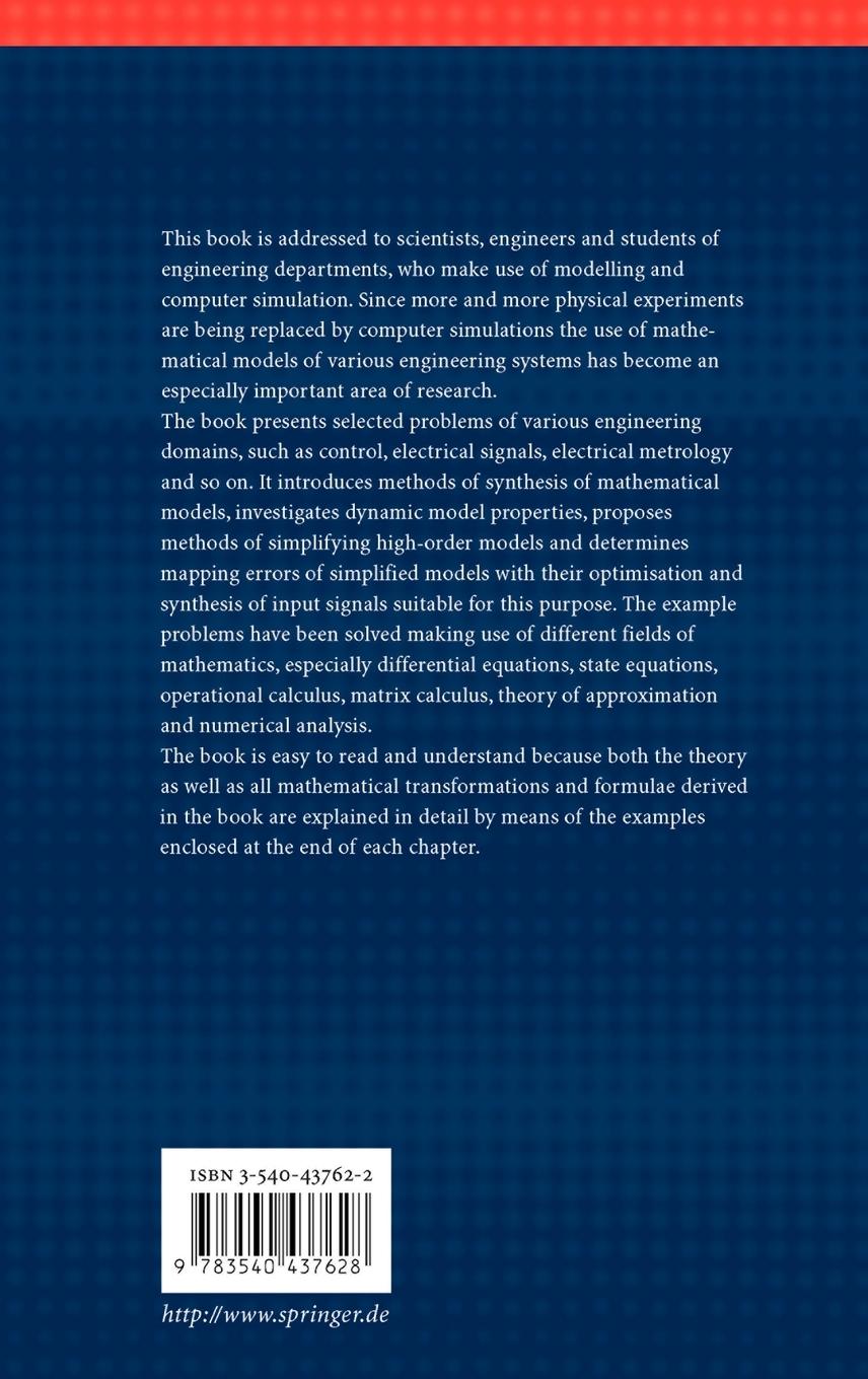 Rückseitencover Modelling of Simplified Dynamical Systems