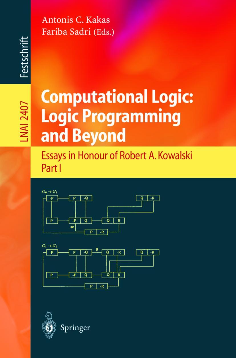 Vorderes Coverbild Computational Logic: Logic Programming and Beyond