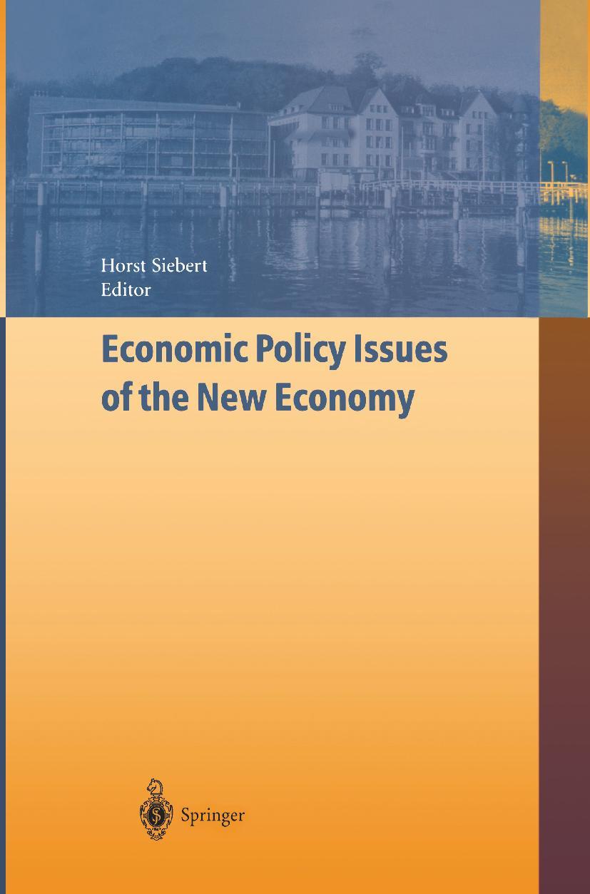 Vorderes Coverbild Economic Policy Issues of the New Economy