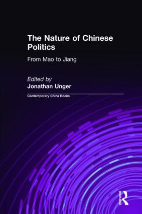 Vorderes Coverbild The Nature of Chinese Politics