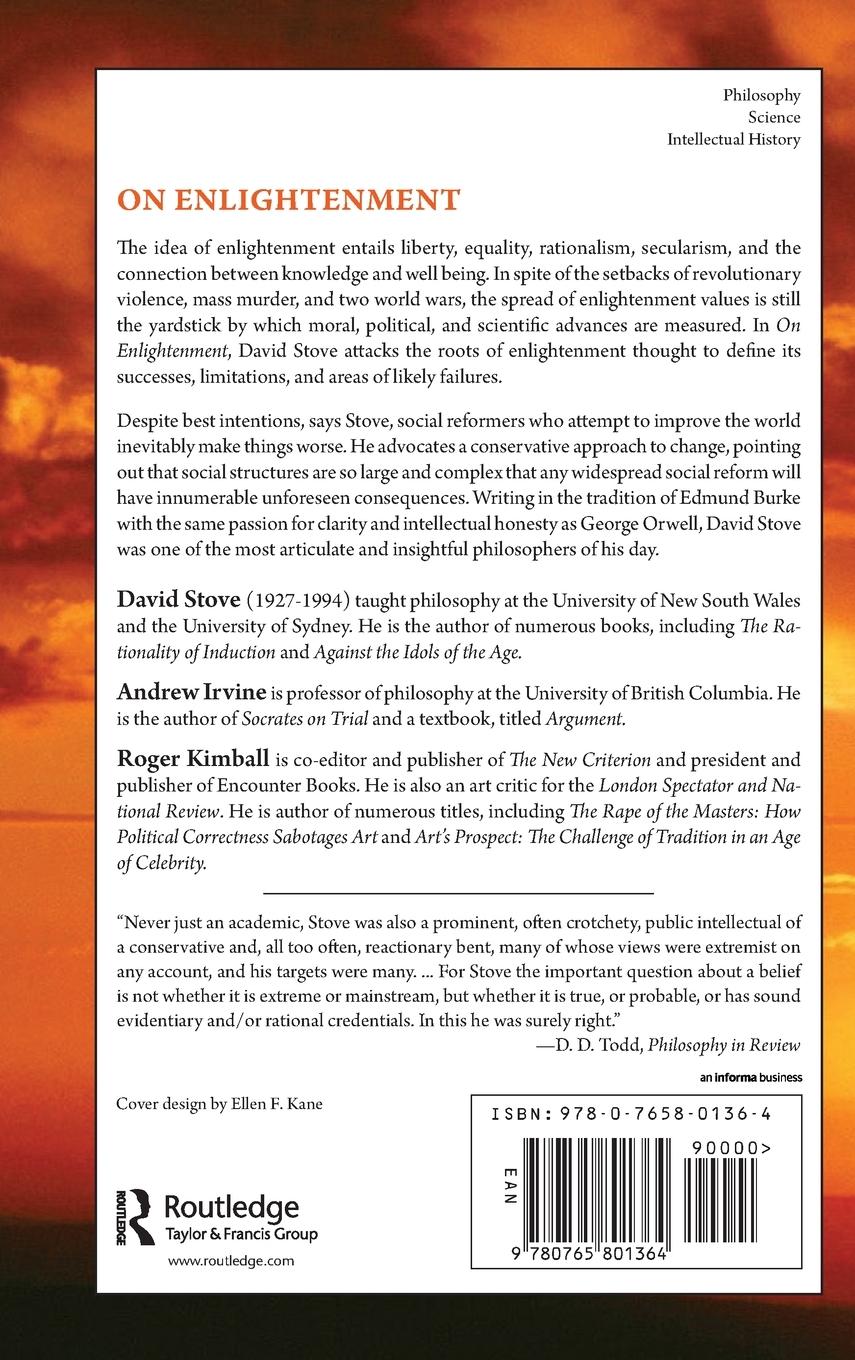 Rückseitencover On Enlightenment