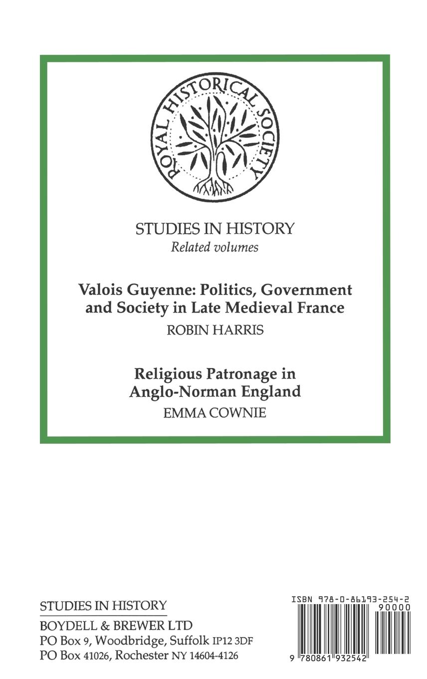 Rückseitencover Power and Border Lordship in Medieval France