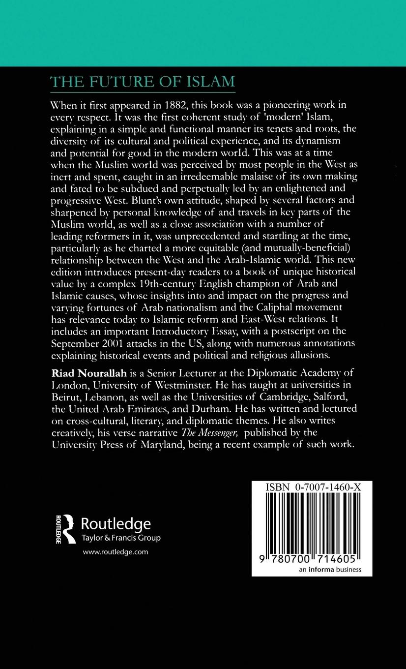 Rückseitencover The Future of Islam