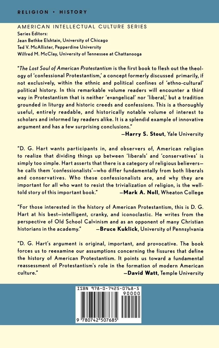 Rückseitencover Lost Soul of American Protestantism