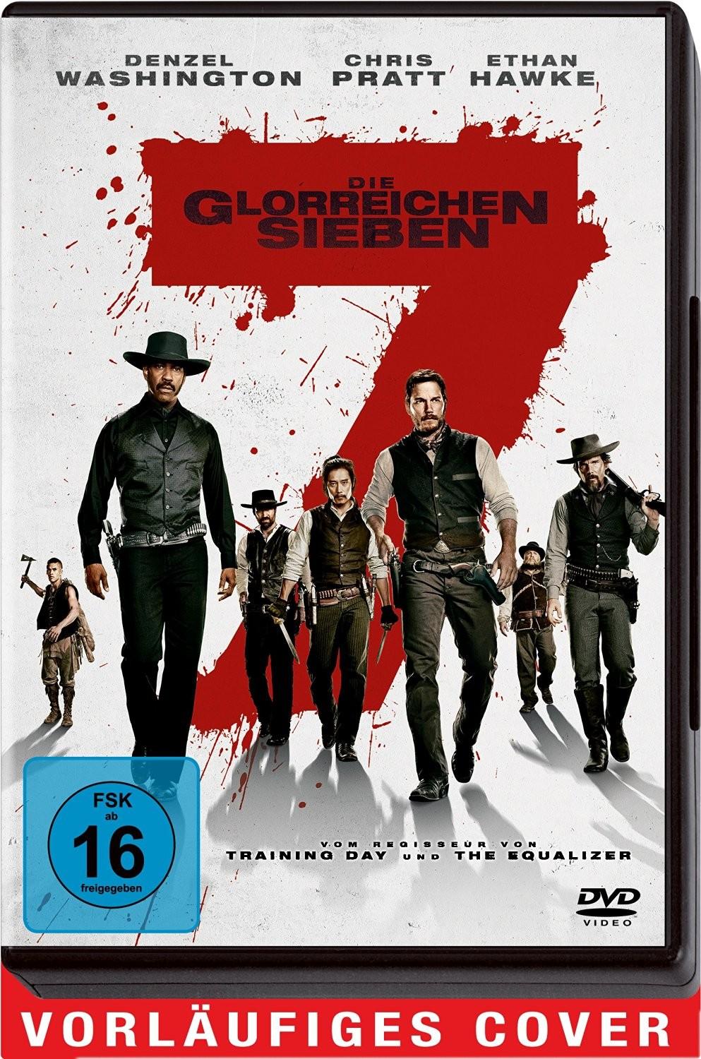 Vorderes Coverbild Die glorreichen Sieben