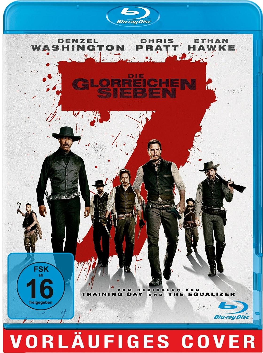 Vorderes Coverbild Die glorreichen Sieben
