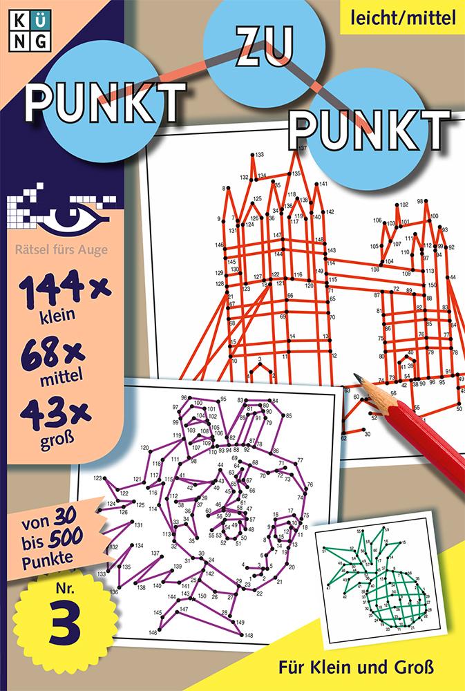 Vorderes Coverbild Rätselbuch Punkt zu Punkt 03