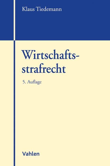 Vorderes Coverbild Wirtschaftsstrafrecht