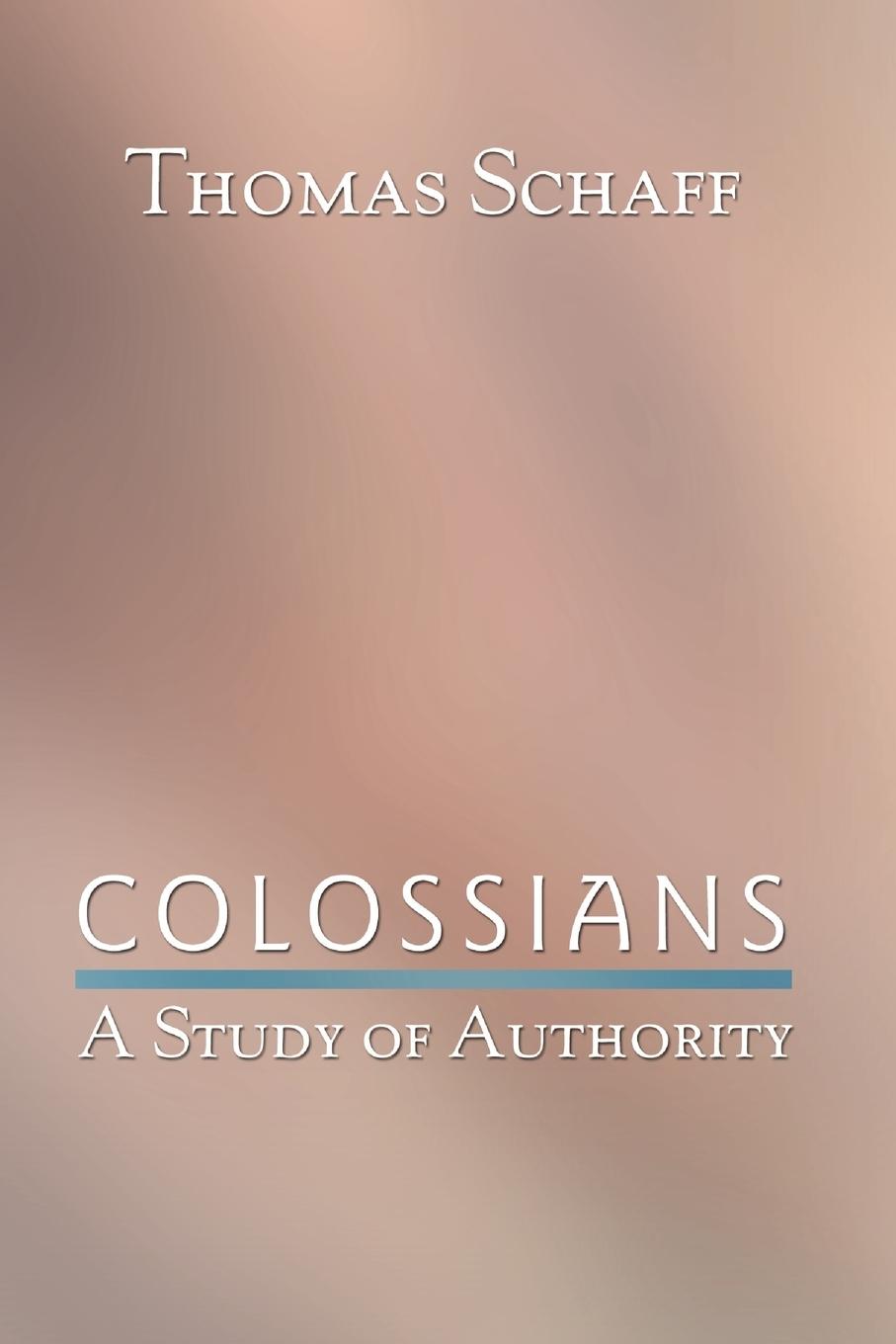 Vorderes Coverbild Colossians