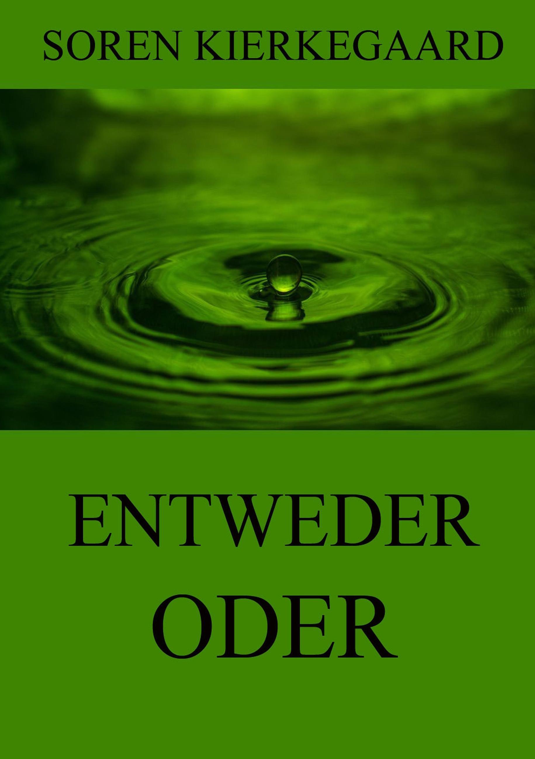 Vorderes Coverbild Entweder - Oder