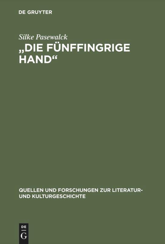 Vorderes Coverbild "Die fünffingrige Hand"