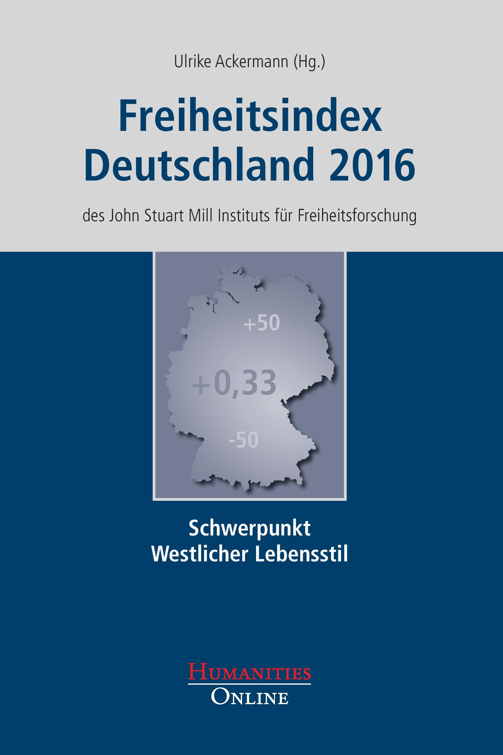 Vorderes Coverbild Freiheitsindex Deutschland 2016