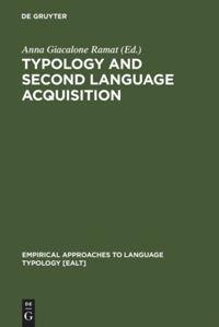 Vorderes Coverbild Typology and Second Language Acquisition