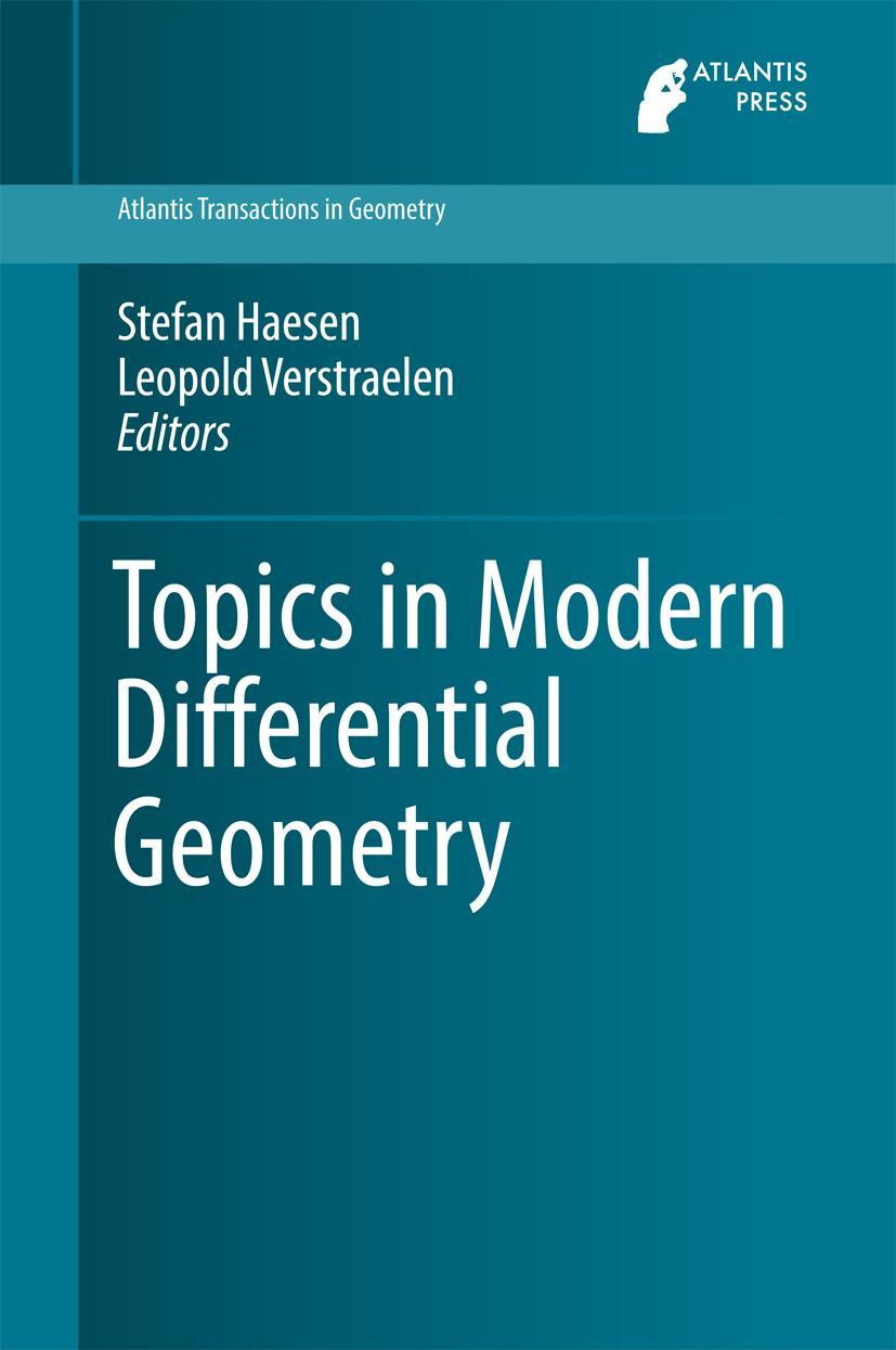 Vorderes Coverbild Topics in Modern Differential Geometry