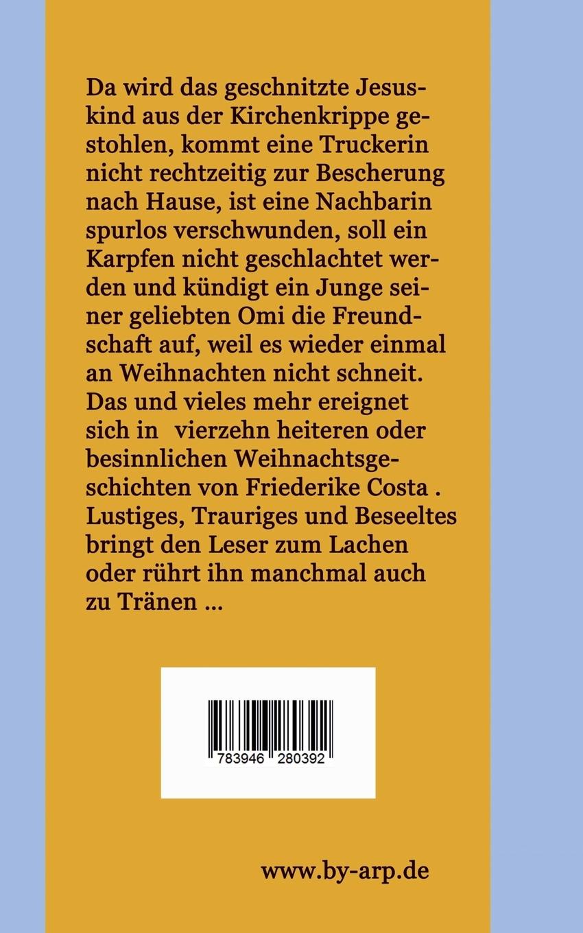 Rückseitencover Oje, du fröhliche ...