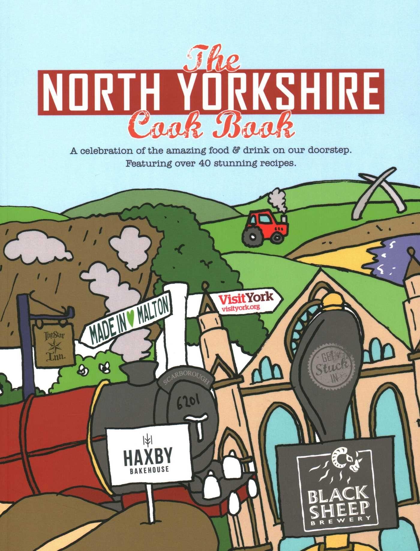 Vorderes Coverbild North Yorkshire Cook Book