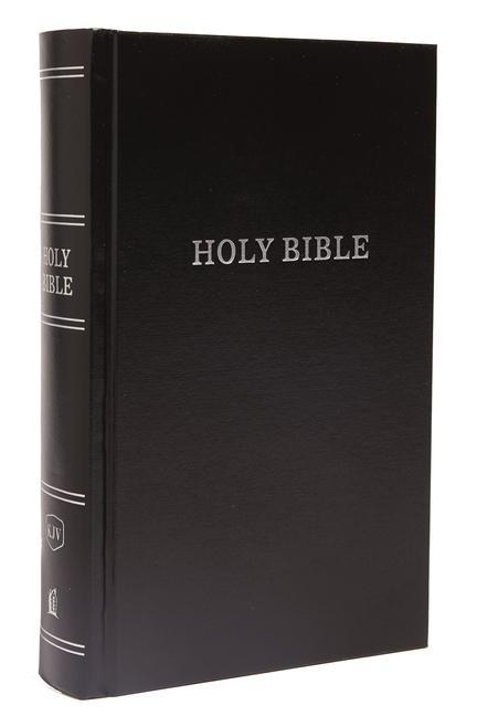Vorderes Coverbild KJV, Pew Bible, Hardcover, Black, Red Letter Edition
