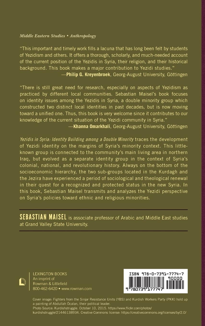 Rückseitencover Yezidis in Syria
