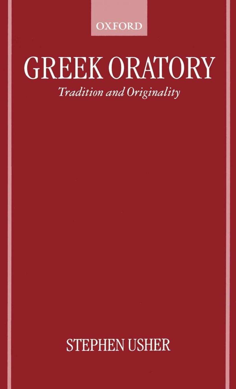 Vorderes Coverbild Greek Oratory