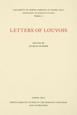Vorderes Coverbild Letters of Louvois, Selected from the Years 1681-1684