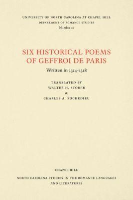Vorderes Coverbild Six Historical Poems of Geffroi de Paris