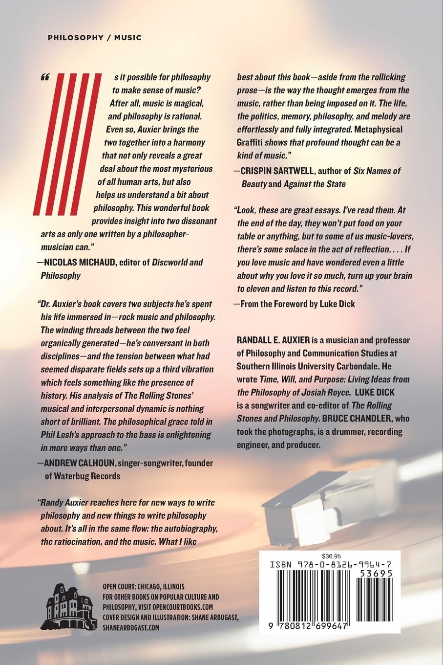 Rückseitencover Metaphysical Graffiti