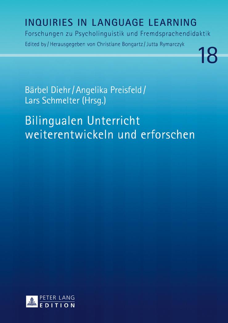 Vorderes Coverbild Bilingualen Unterricht weiterentwickeln und erforschen