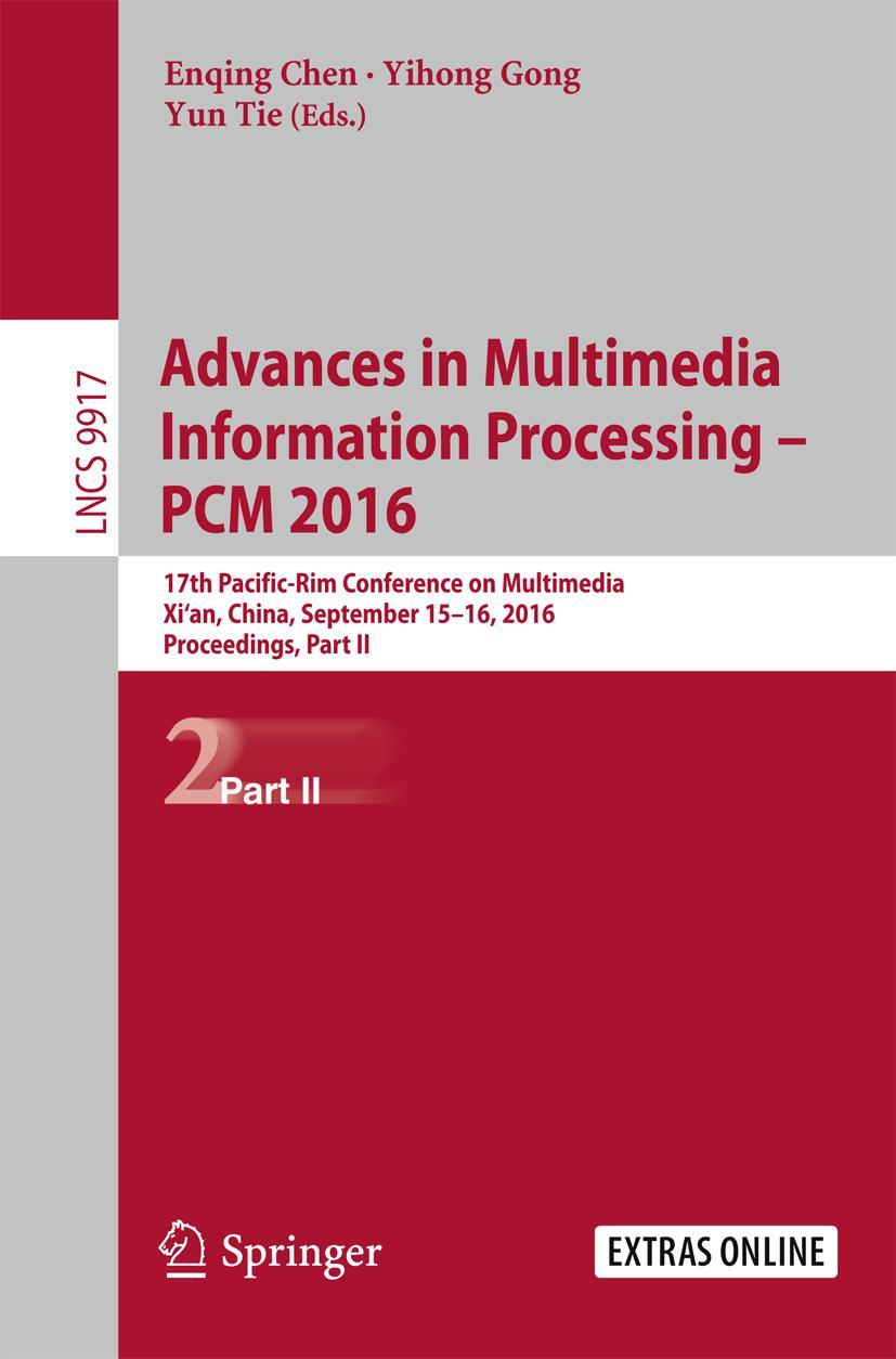 Vorderes Coverbild Advances in Multimedia Information Processing - PCM 2016
