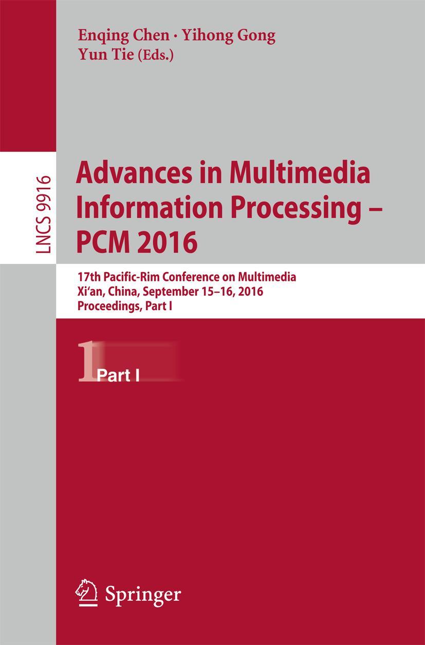 Vorderes Coverbild Advances in Multimedia Information Processing - PCM 2016