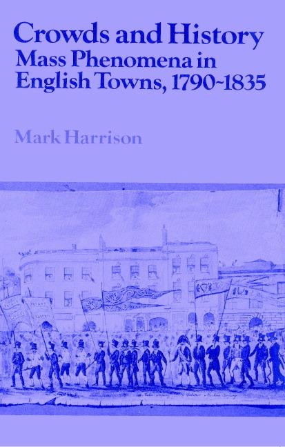 Vorderes Coverbild Crowds and History