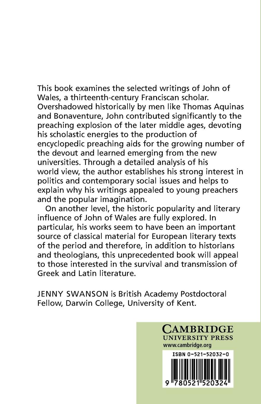 Rückseitencover John of Wales