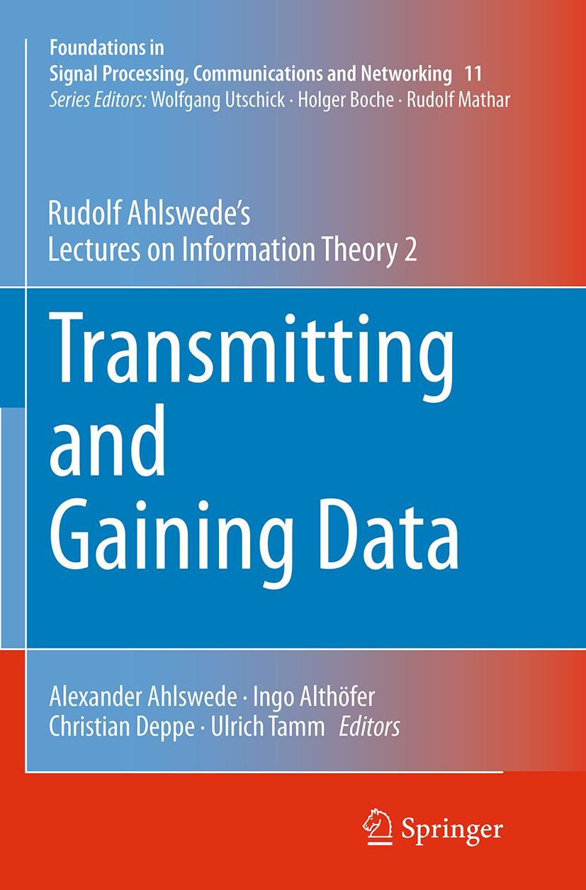 Vorderes Coverbild Transmitting and Gaining Data
