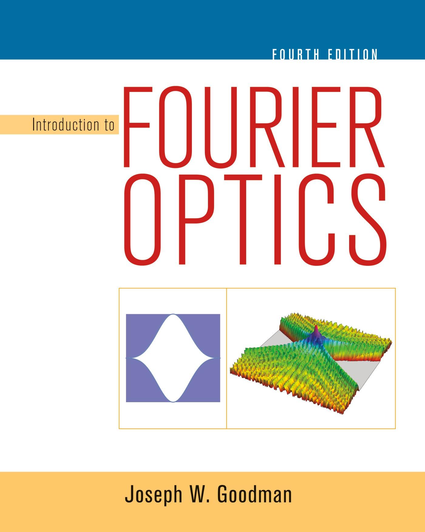 Vorderes Coverbild Introduction to Fourier Optics
