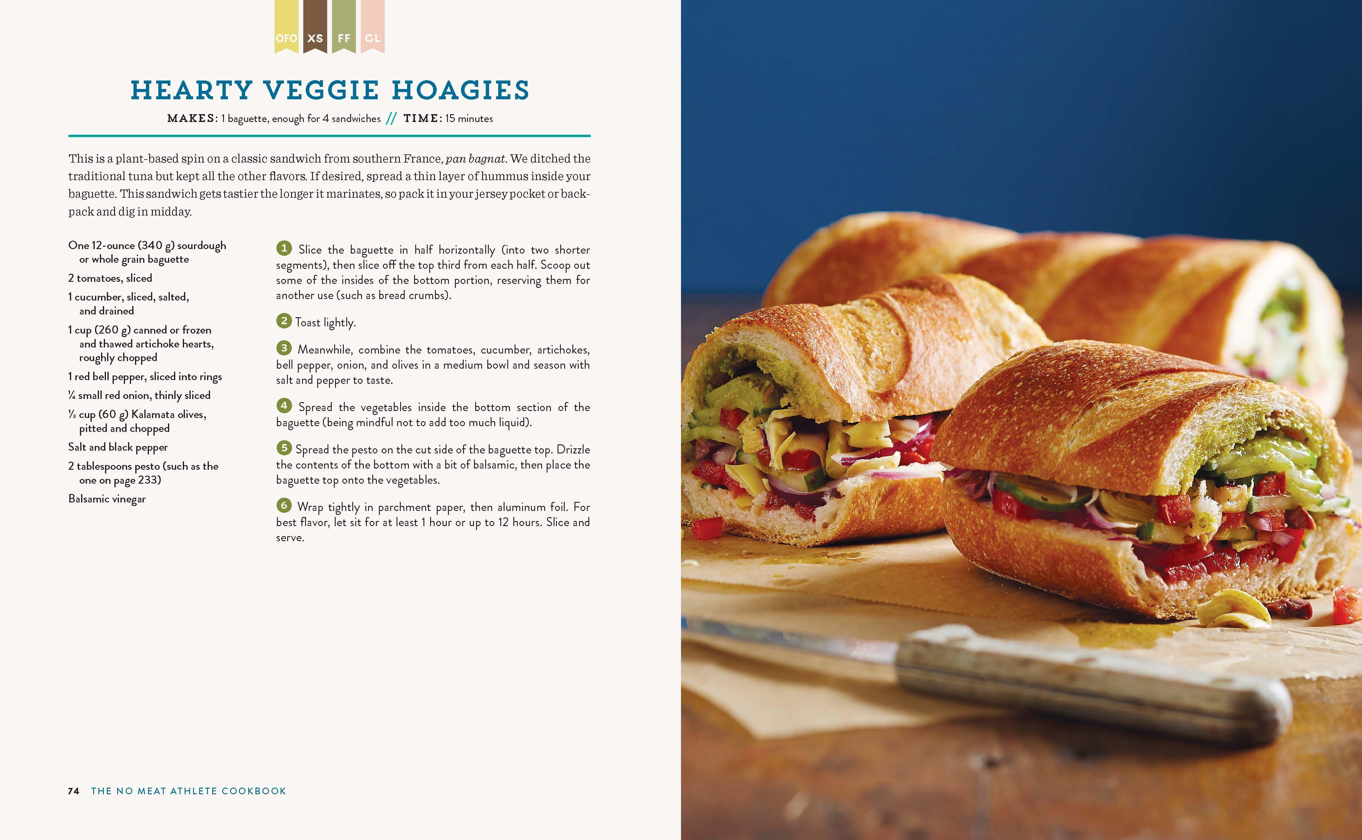 Beispielinhalt (Bild) The No Meat Athlete Cookbook