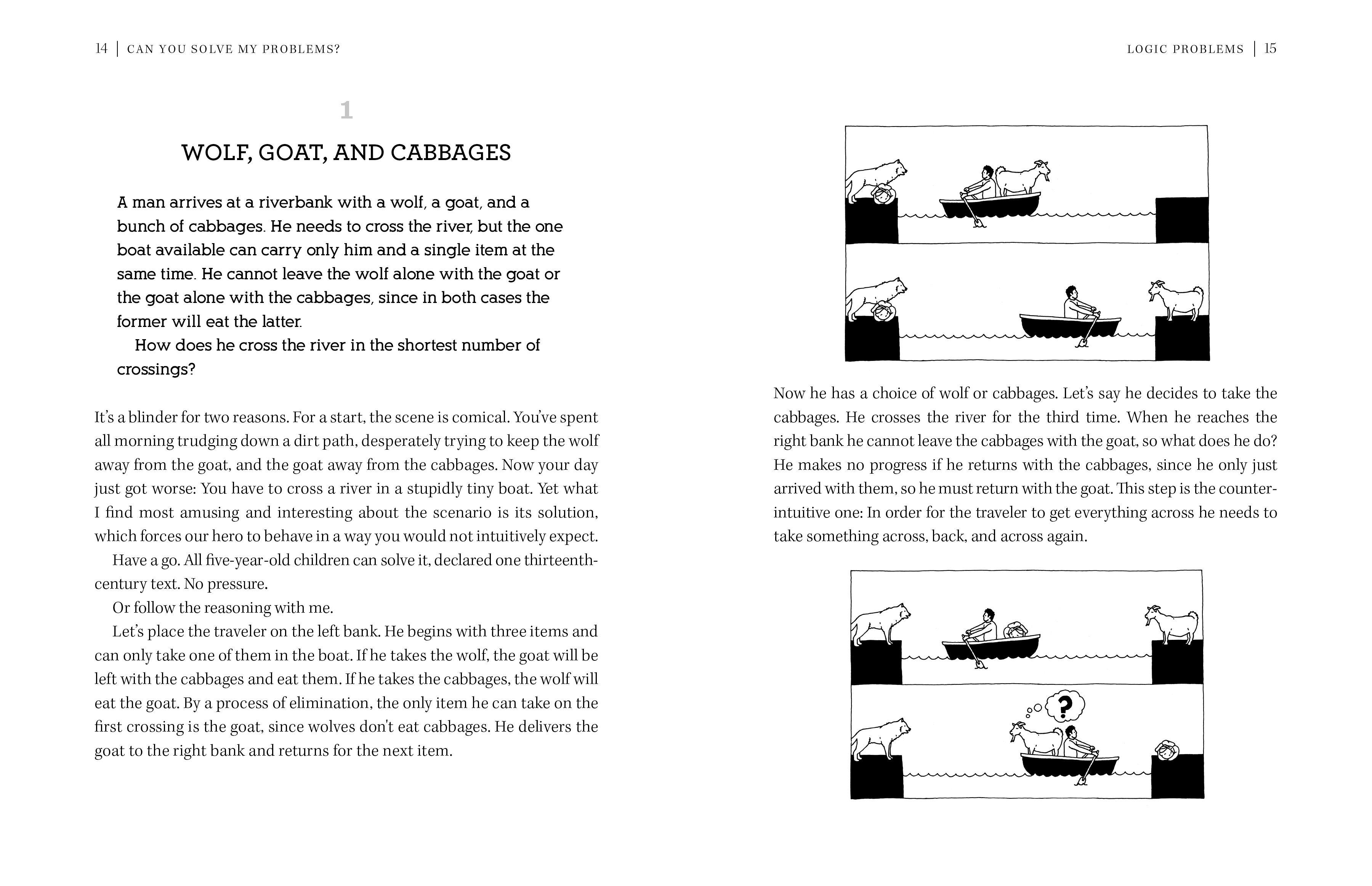 Beispielinhalt (Bild) Can You Solve My Problems?