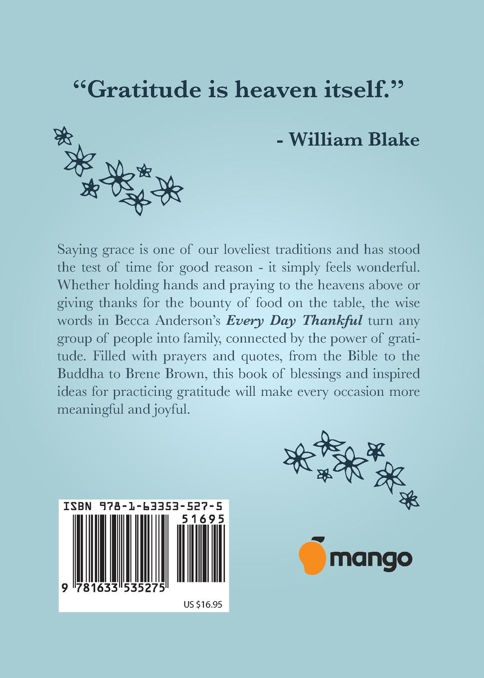 Rückseitencover Every Day Thankful