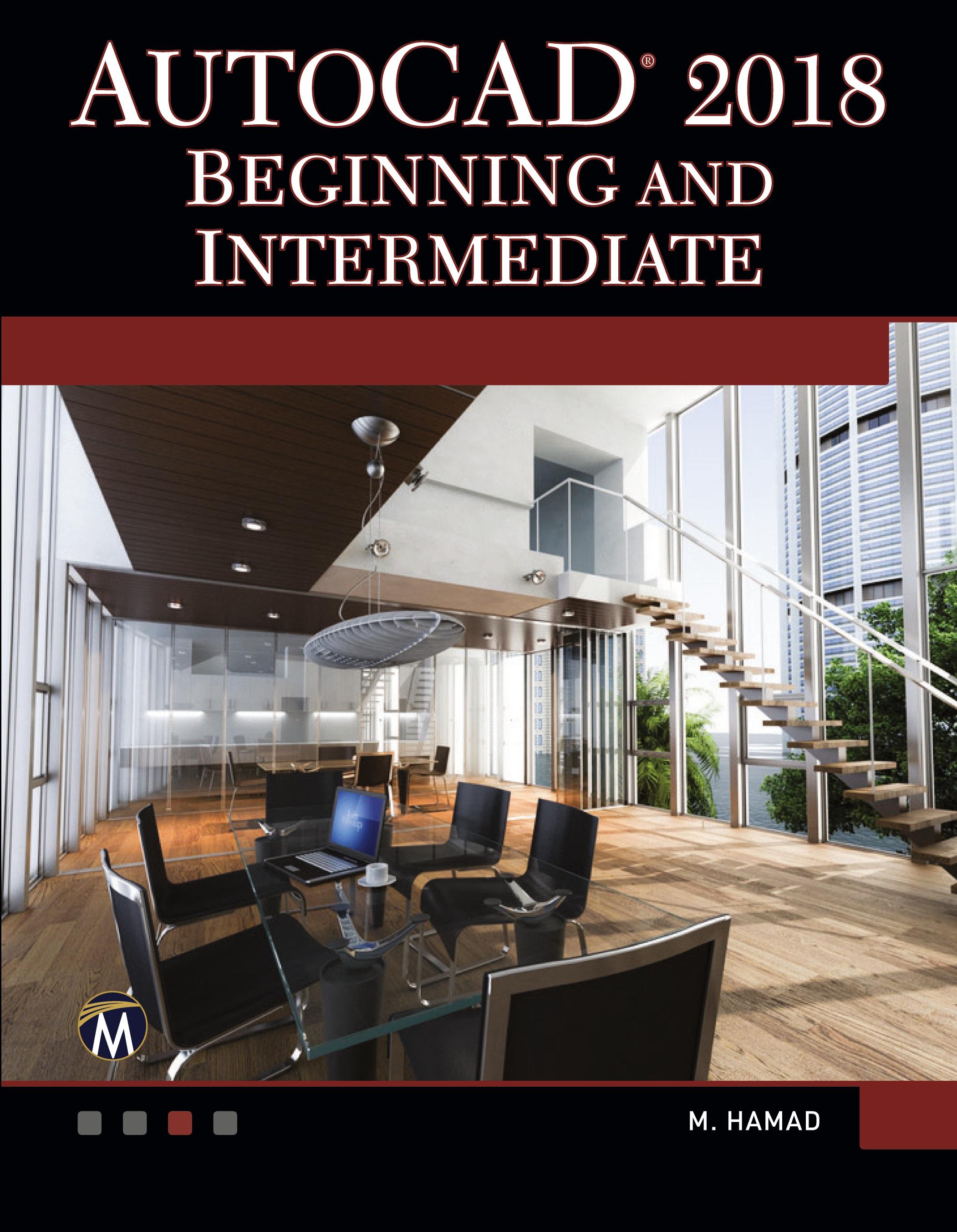 Vorderes Coverbild AutoCAD 2018 Beginning and Intermediate