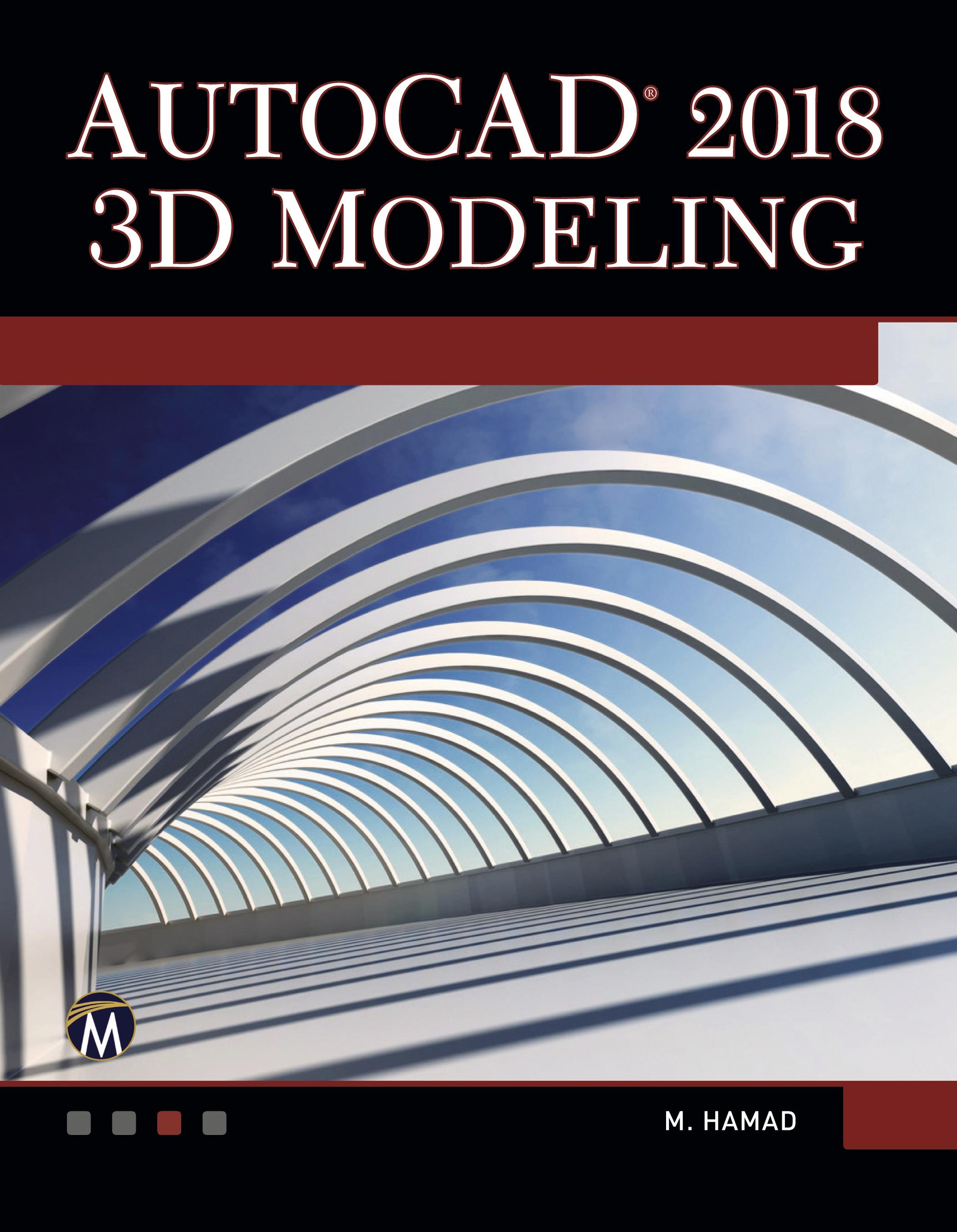 Vorderes Coverbild AutoCAD 2018 3D Modeling