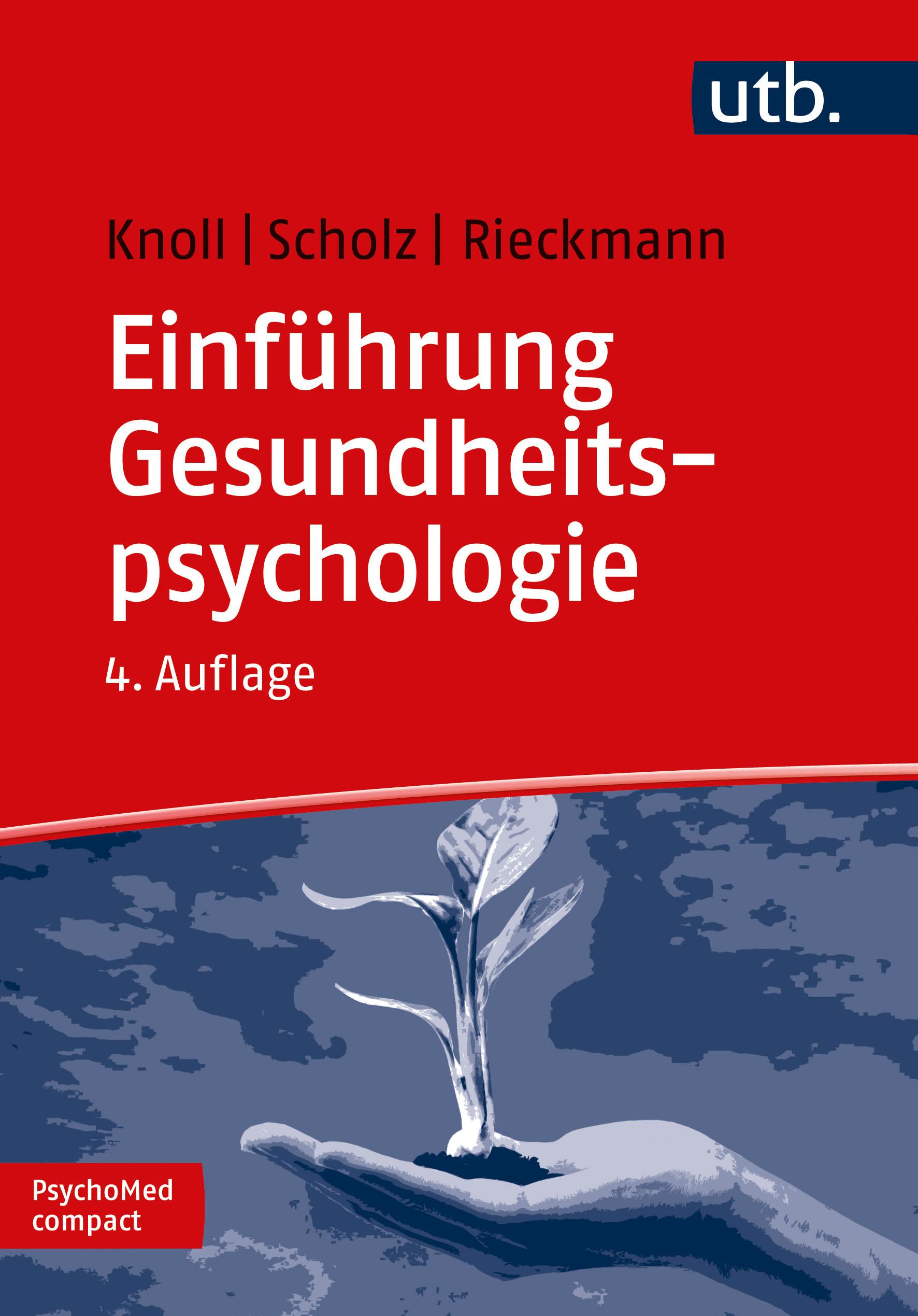 Vorderes Coverbild Einführung Gesundheitspsychologie
