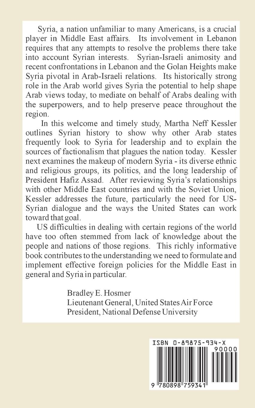 Rückseitencover Syria