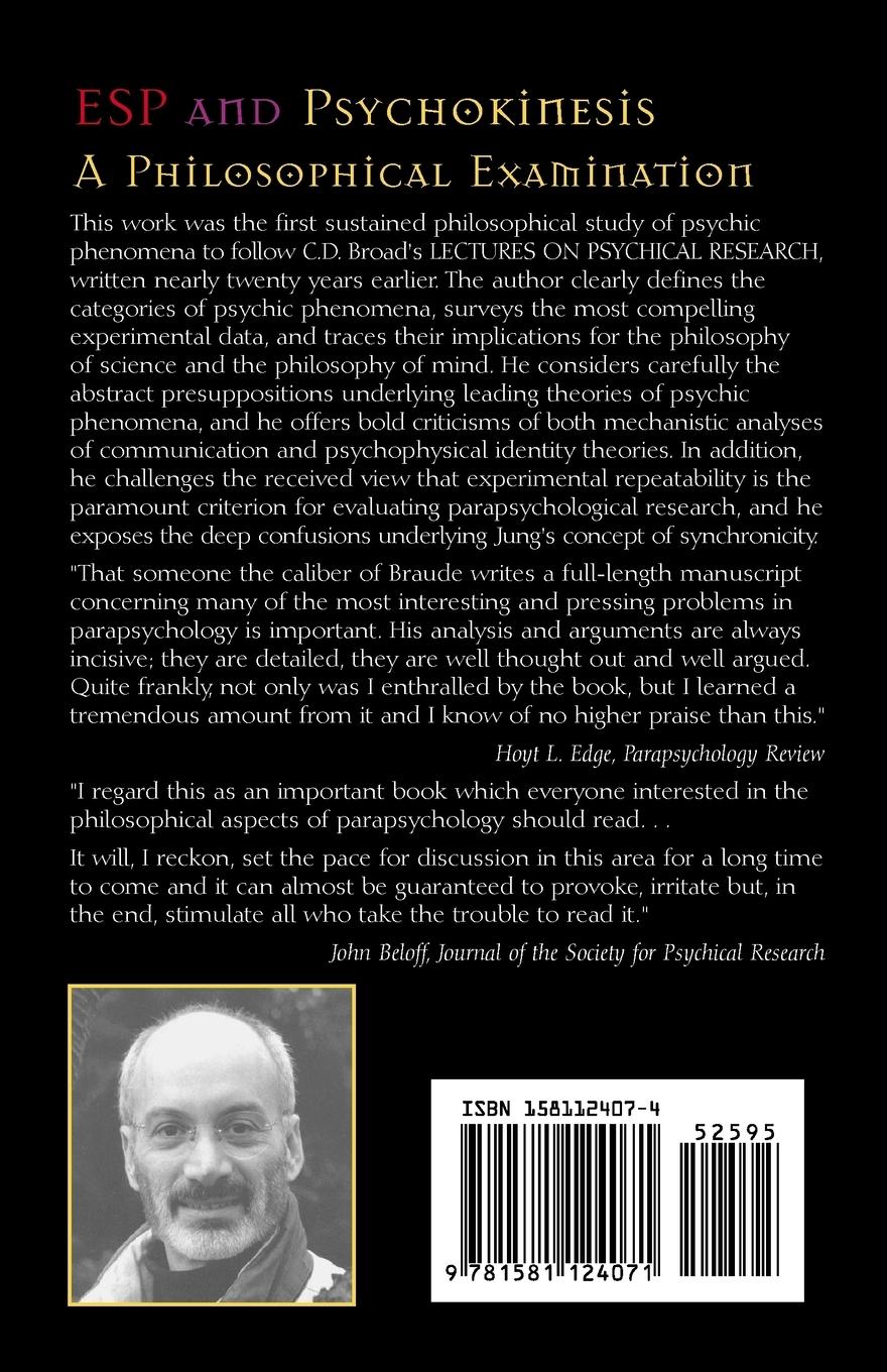 Rückseitencover ESP and Psychokinesis